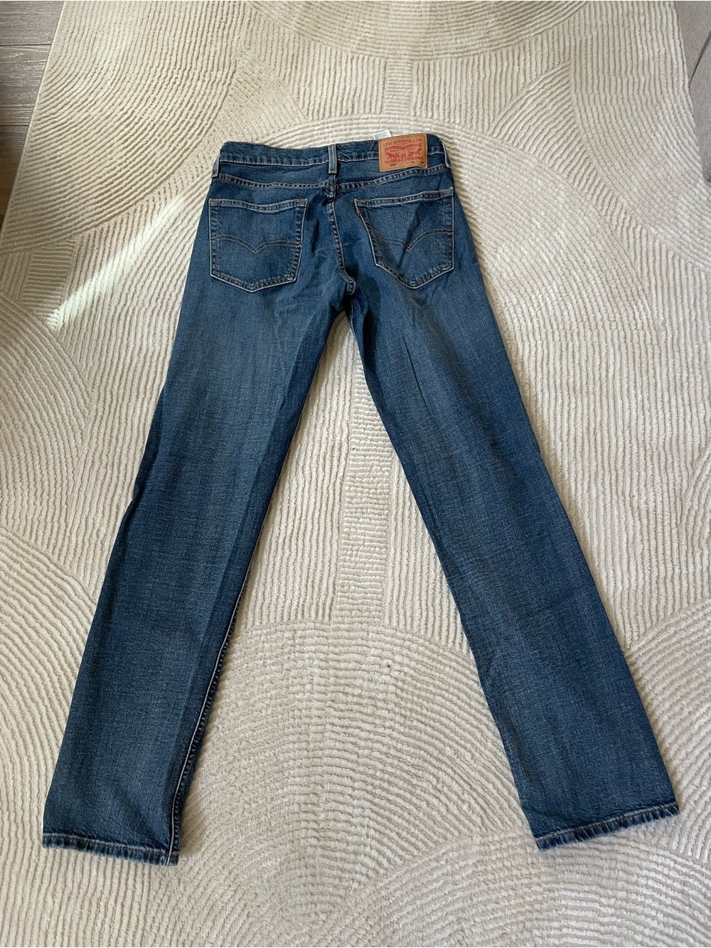 Levi's Men’s Indigo Straight-Leg Jeans